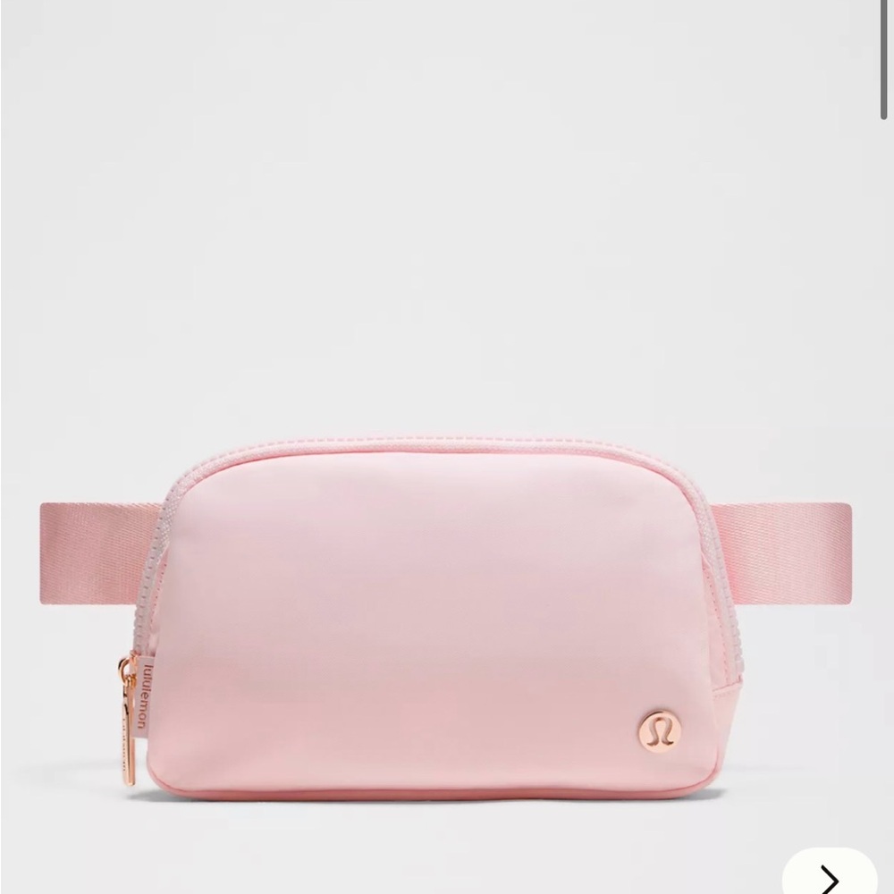 lululemon athletica Light Pink Mini Belt Bag